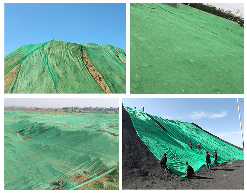 Construction Polyethylene Green Shading Net Cover soil net dust-proof net Mesh Sun Shade Netting