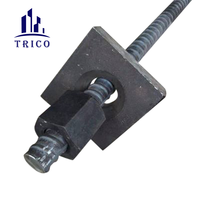 HighTension Hot Rolled Reinforcing Thread Bar and Steel Bar Connection Anchor Coupler Dome Nut Dome Plate