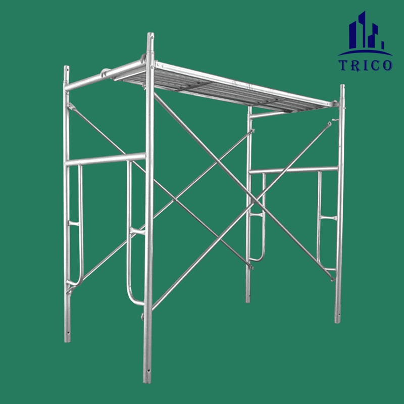 Building Scaffolding Door Frames with Caster