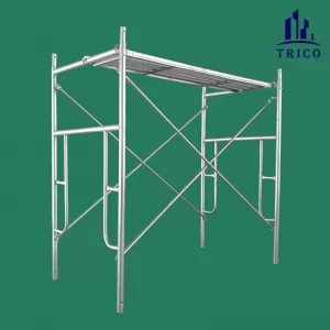Building Scaffolding Door Frames with Caster