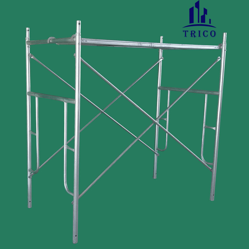 Building Scaffolding Door Frames with Caster