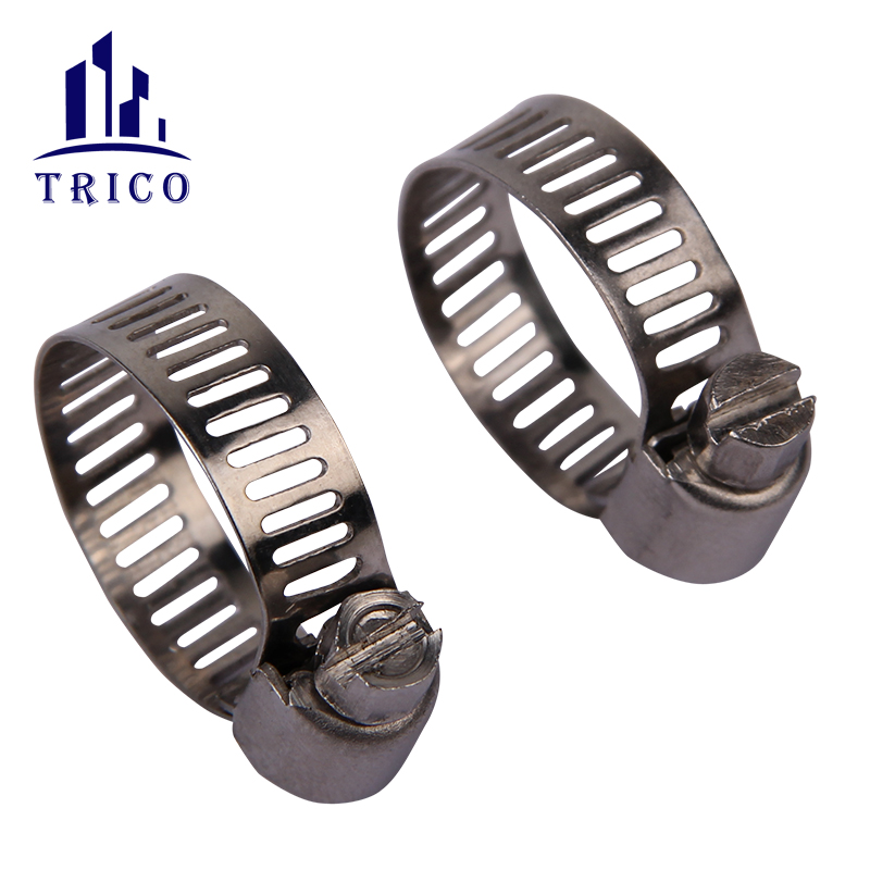 Small Size Gas Sealing Stainless Steel Band Hydraulic Hose Clamps