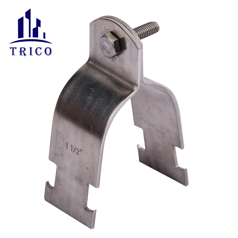 Stainless Steel Carbon Steel Heavy Duty Industrial P Type Strut Channel Clamp