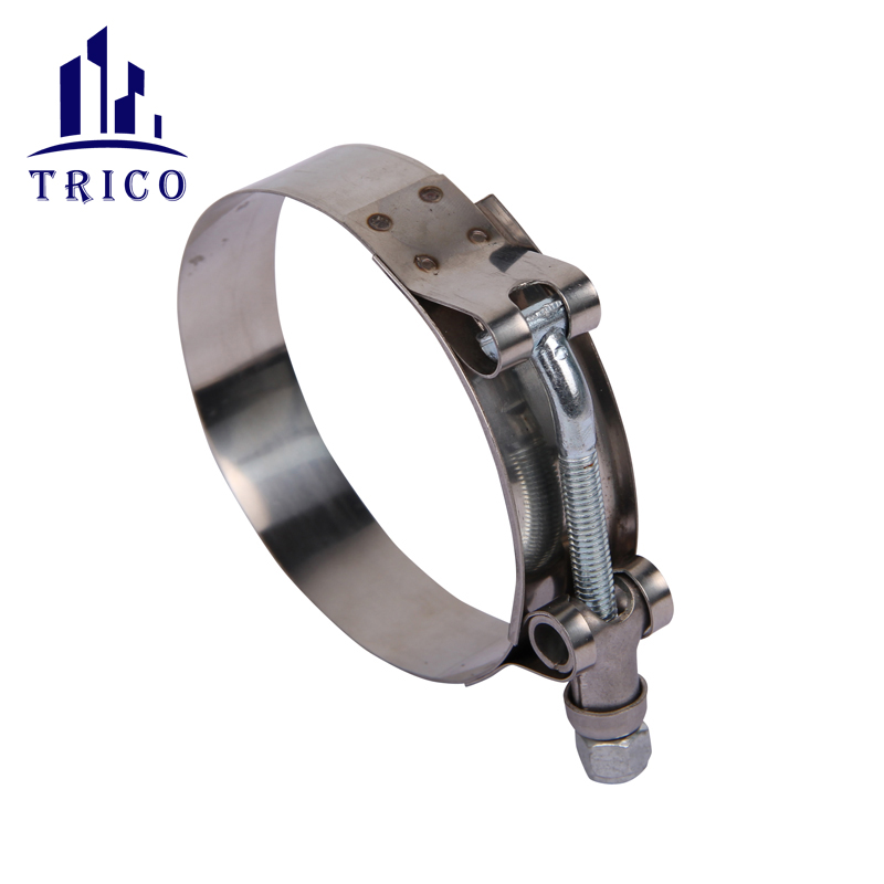 19mm Bandwidth Heavy Duty T Bolt Hose Clamp