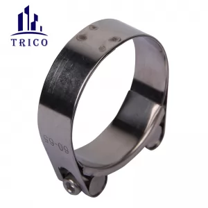 Single Bolt Double Band Hose Clamp
