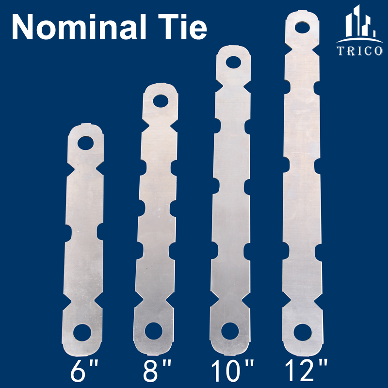 Wall Concrete Aluminum Formwork Full Tie Nominal Tie with Standard Bolt and Wedge Pin