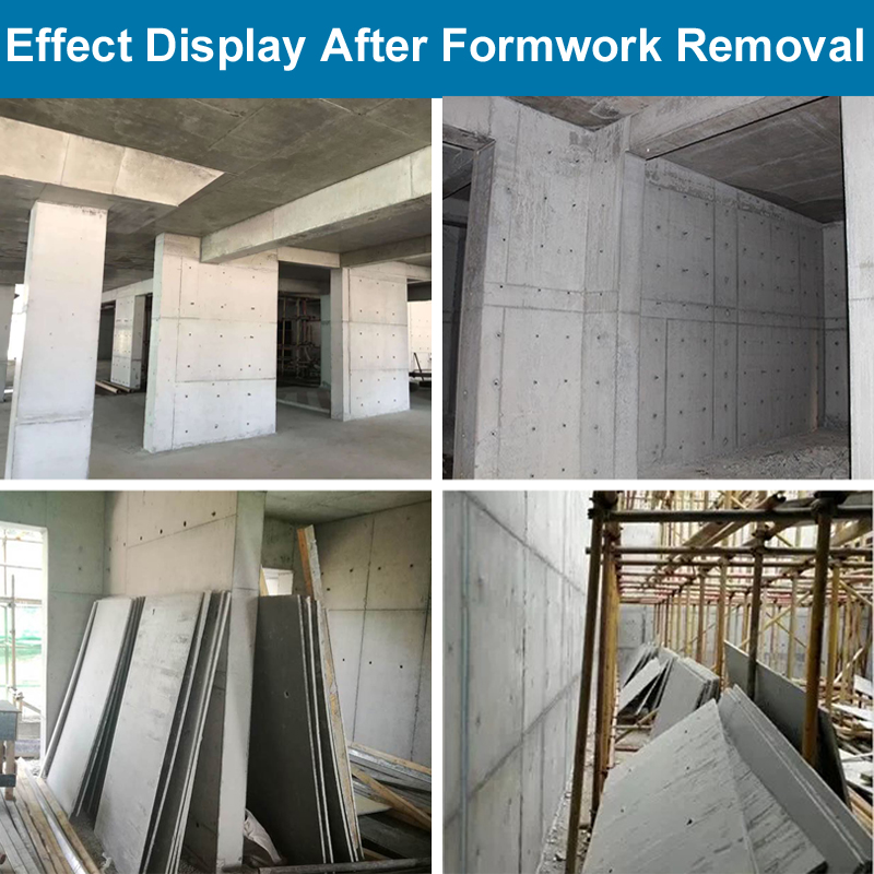 Construction 50+ times Use Concrete PVC Formwork for Construction