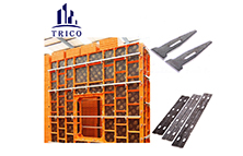 Best Sale Wall Formwork System Concrete Steel-Ply Wall Forms Steel Forming Euro Form Panels with  Flat Tie Wedge Pin