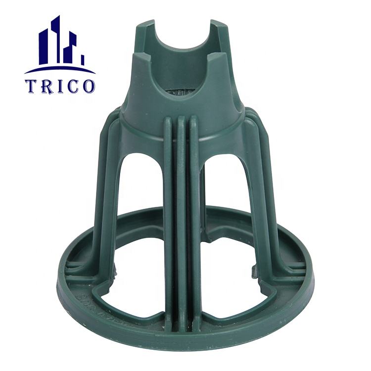 High Quality Plastic Rebar Chair Spacers With Customized Size For Concrete