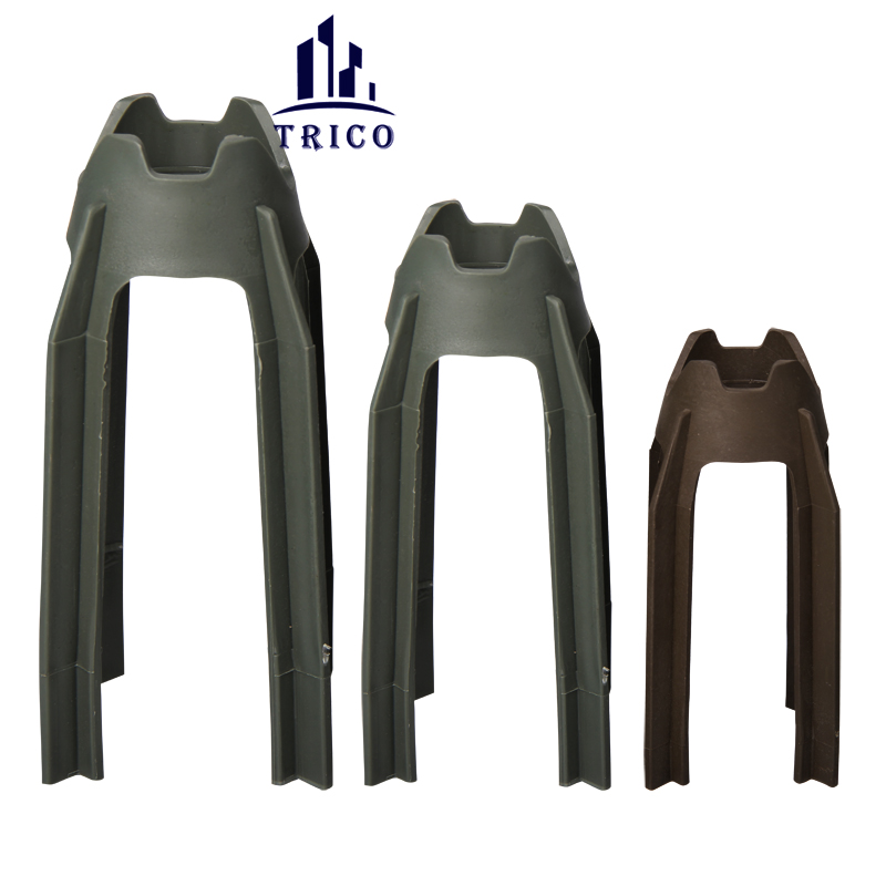 High Quality Concrete Plastic Rebar Chair Spacer With Customized Size