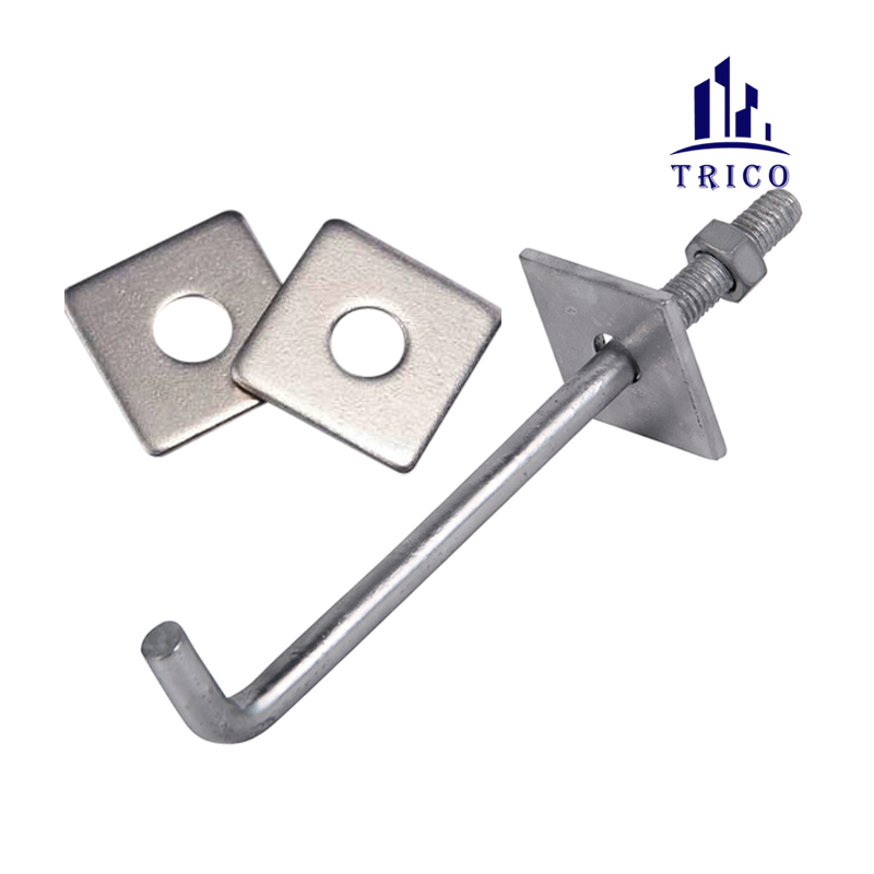 thumbnail image 2 of Lexar Industrial 10pk Wedge Anchors 5/8" X 6" – Zinc Coated Steel With Nuts & Washers 2 of 4