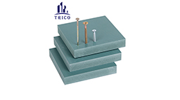 PVC Blue Color Concrete Construction Formwork Board
