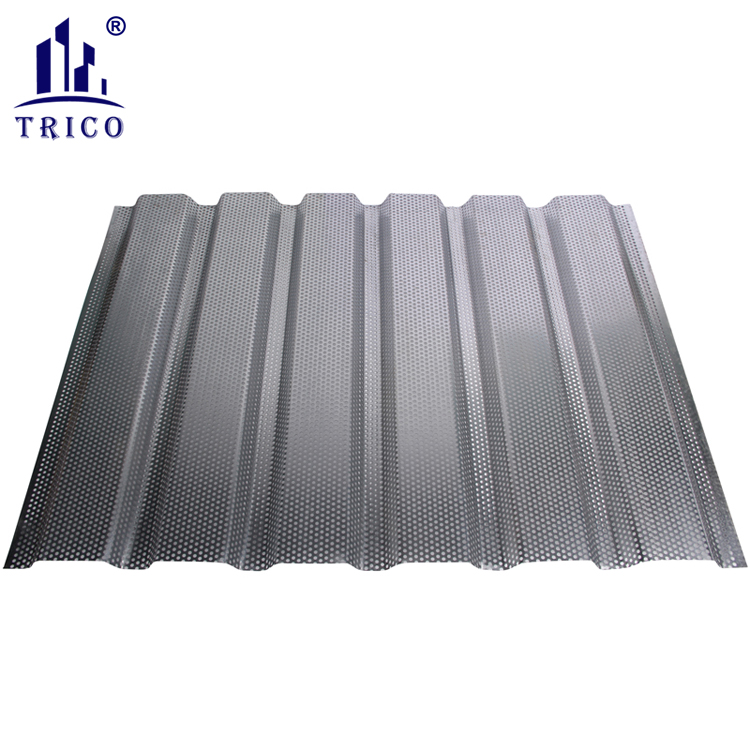 Hy-Rib Mesh for Concrete Permanent Stopend Formwork