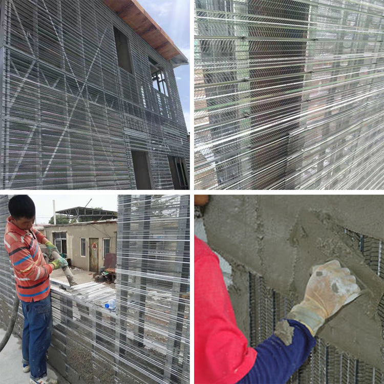 Rib Lath Mesh/Expanded Ribbed Lath for Wall Plastering