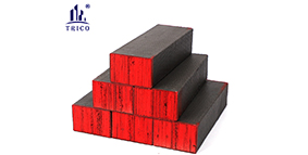 Reuse 100-150 Times Plastic Coated Formwork Lumber Beam for Concrete Construction