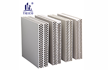 Eco-Friendly 60-100 Times Formwork Board PP Hollow Plastic Formwork Board For Concrete Construction