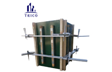 Galvanized Adjustable Formwork Clamp Beam Square Concrete Column With Wedge for Concrete