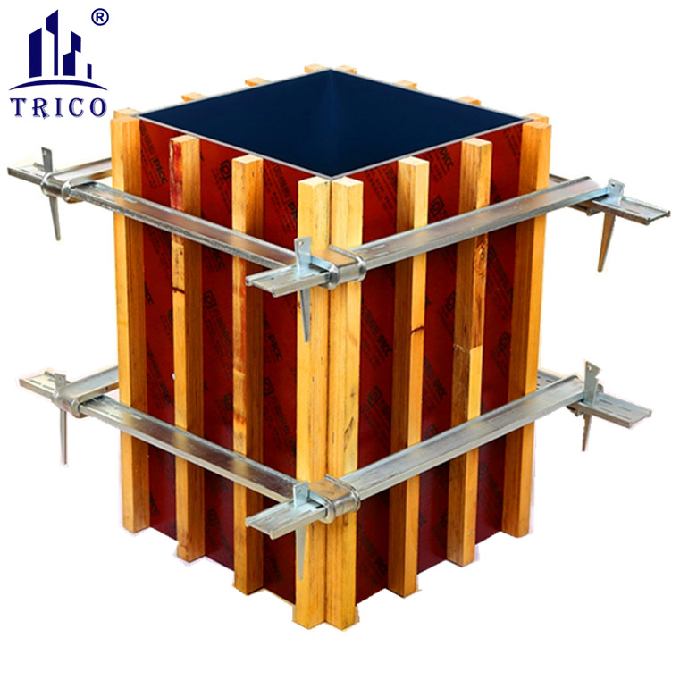 Adjustable Square Column Formwork Clamp for Concrete Construction