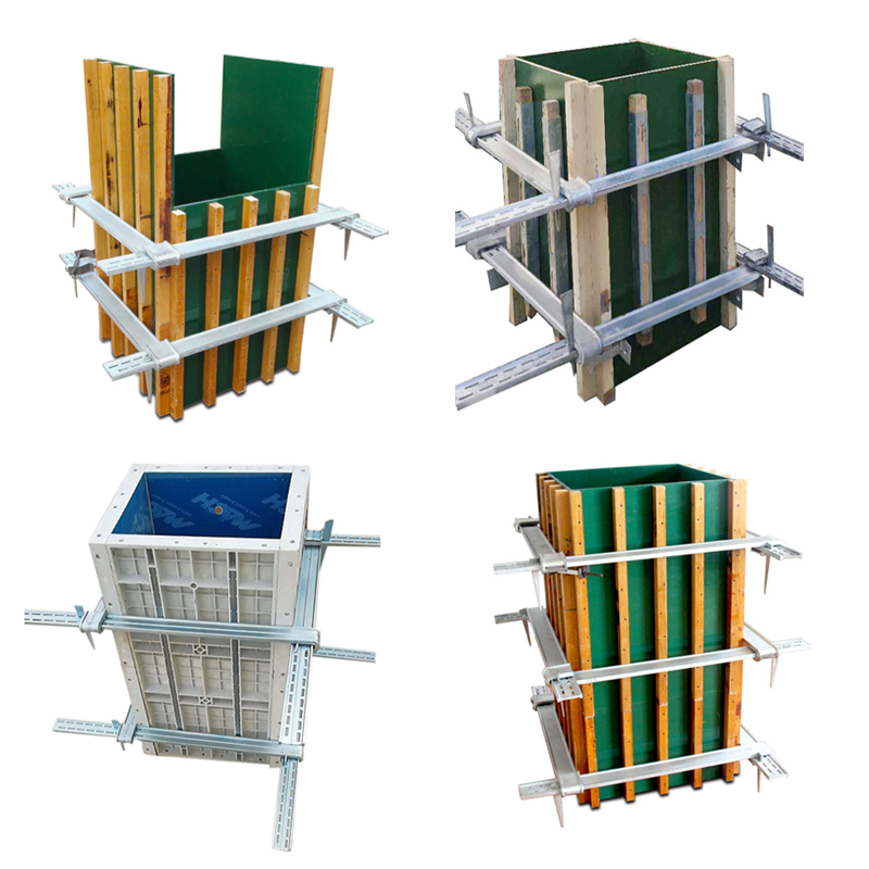 Adjustable Square Column Formwork Clamp for Concrete Construction