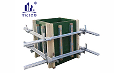 Concrete Formwork Galvanized Adjustable Square Column Formwork Clamp For Construction