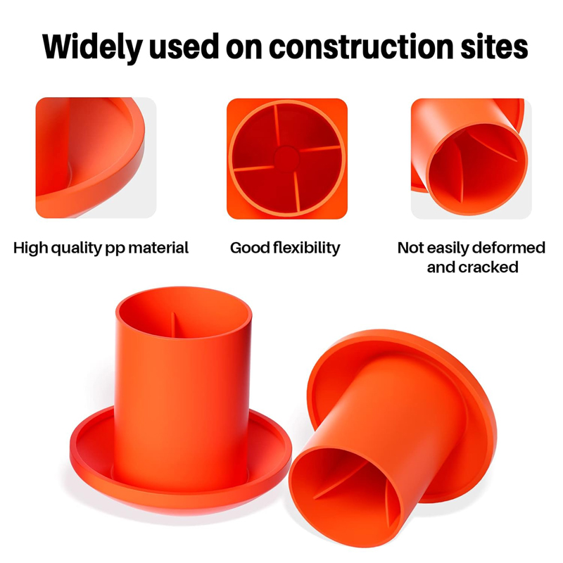 Plastic Safety Rebar Cap for Concrete Construction