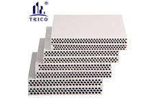 Hebei TRICO Concrete Formwork Plastic Shuttering Sheets PP Hollow Plastic Formwork Boards
