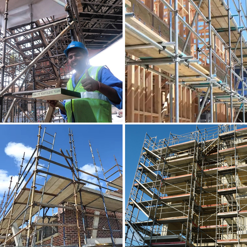 Laminated Veneer Lumber (LVL) OSHA Scaffolding Plank For Construction