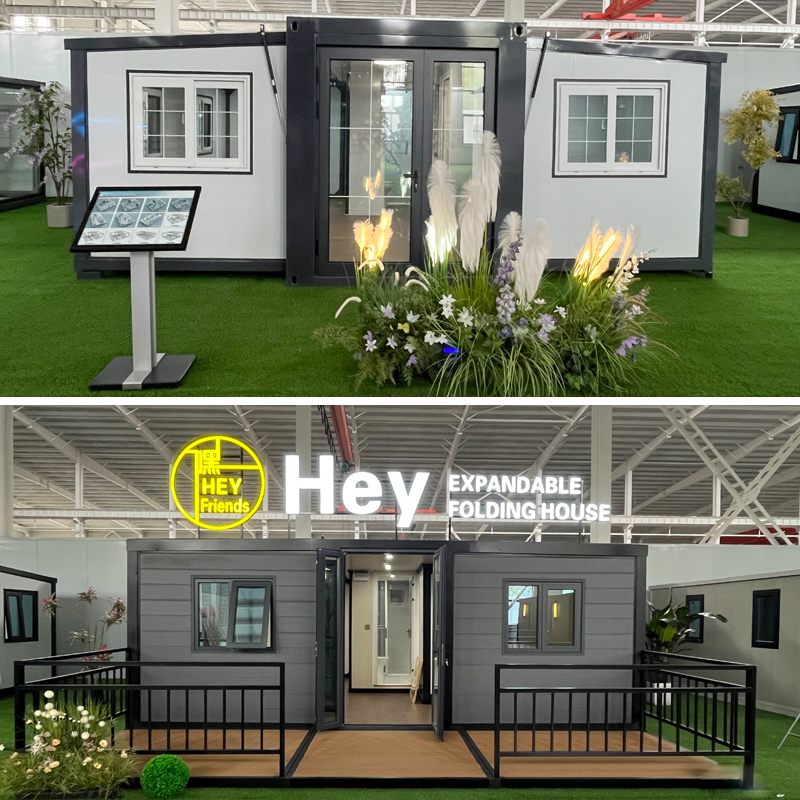 20ft 40ft 2 3 4 5 Bedroom Prefab Folding Movable Container Homes Expandable Container House For Sale
