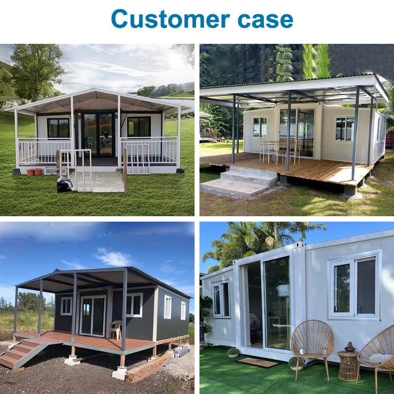 20ft 40ft 2 3 4 5 Bedroom Prefab Folding Movable Container Homes Expandable Container House For Sale