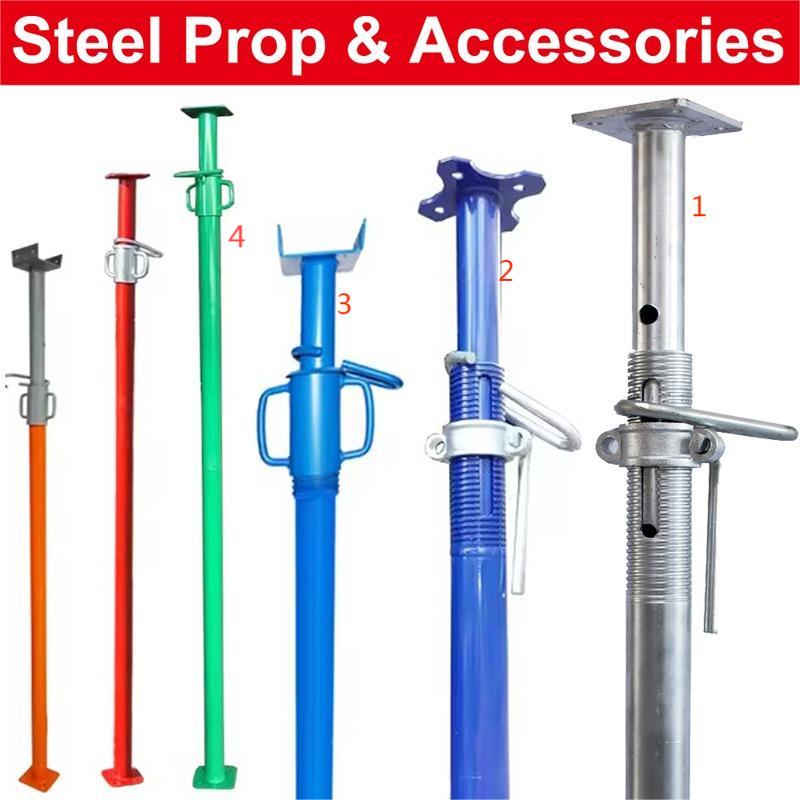 Galvanized Shutting Props Adjusable Steel Props Scaffolding Shoring Steel Support props