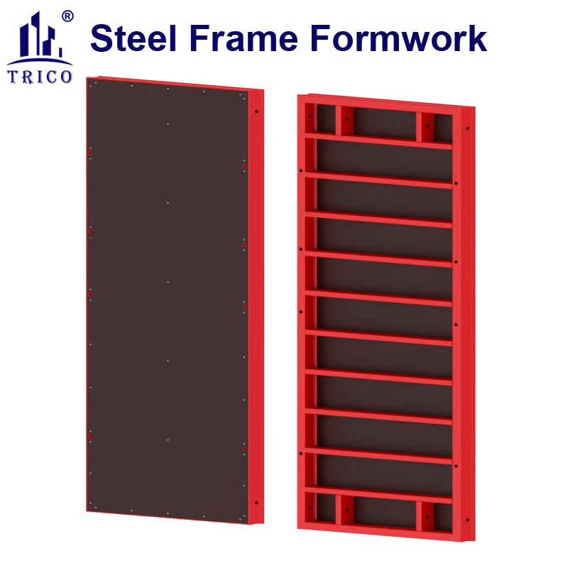 GT120 Heavy Duty Steel Frame Formwork Wall/Column  Formwork System  for Concrete Construction