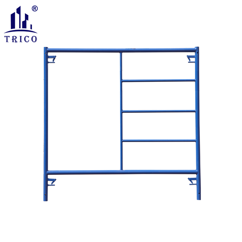 American Ladder Frame Scaffold H Frame Ladder Scaffolding For Building Construction