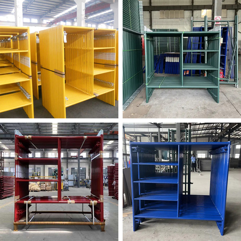 Walk Through Frame Scaffolding - Building Construction Scaffolding Manufacturer in China