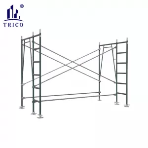 American Walk-Thru Snap-On Lock Scaffolding Frame with External Ladder