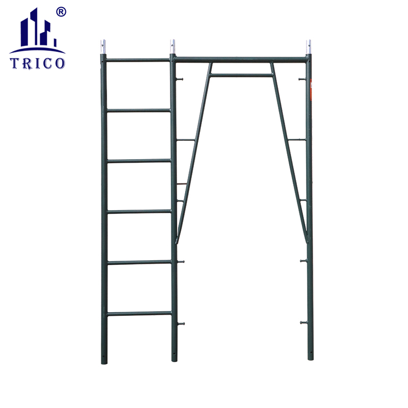 American Walk-Thru Snap-On Lock Scaffolding Frame with External Ladder