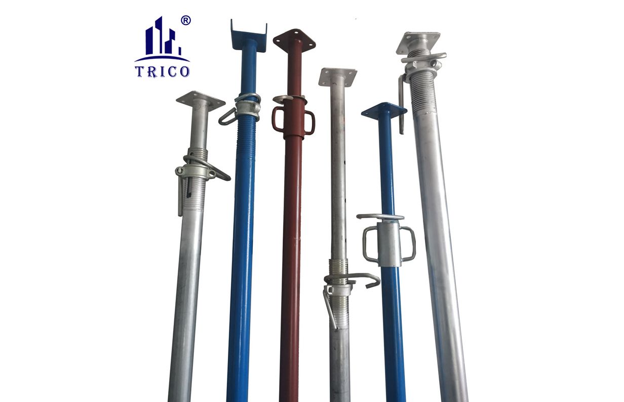 Adjustable Steel Prop with Painted or Galvanized Surface