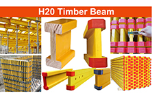 Concrete Formwork Slab Timbers H20 Beam 2.9m 3.9m for Sale