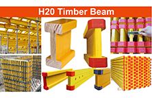 Concrete Formwork Slab Timbers H20 Beam 2.9m 3.9m for Sale
