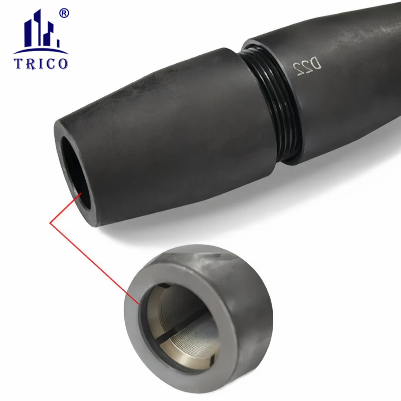 One Touch Rebar Coupler For Concrete Construction  Rebar Splicing Coupler