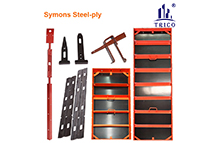 Steel-Ply Formwork Panels working with X-Flat Tie and Wedges